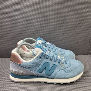 Womens Sz 7.5 Blue New Balance 574 Classic Runners